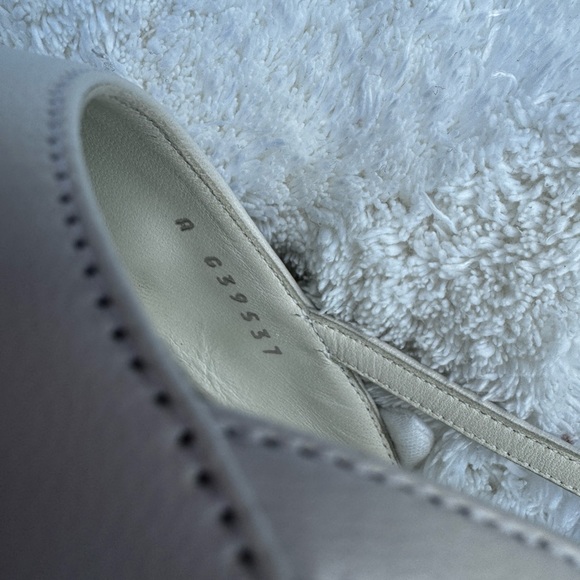 Chanel classic ballet two tone slingbacks NWB pointed toes 39.5 - Picture 4 of 15